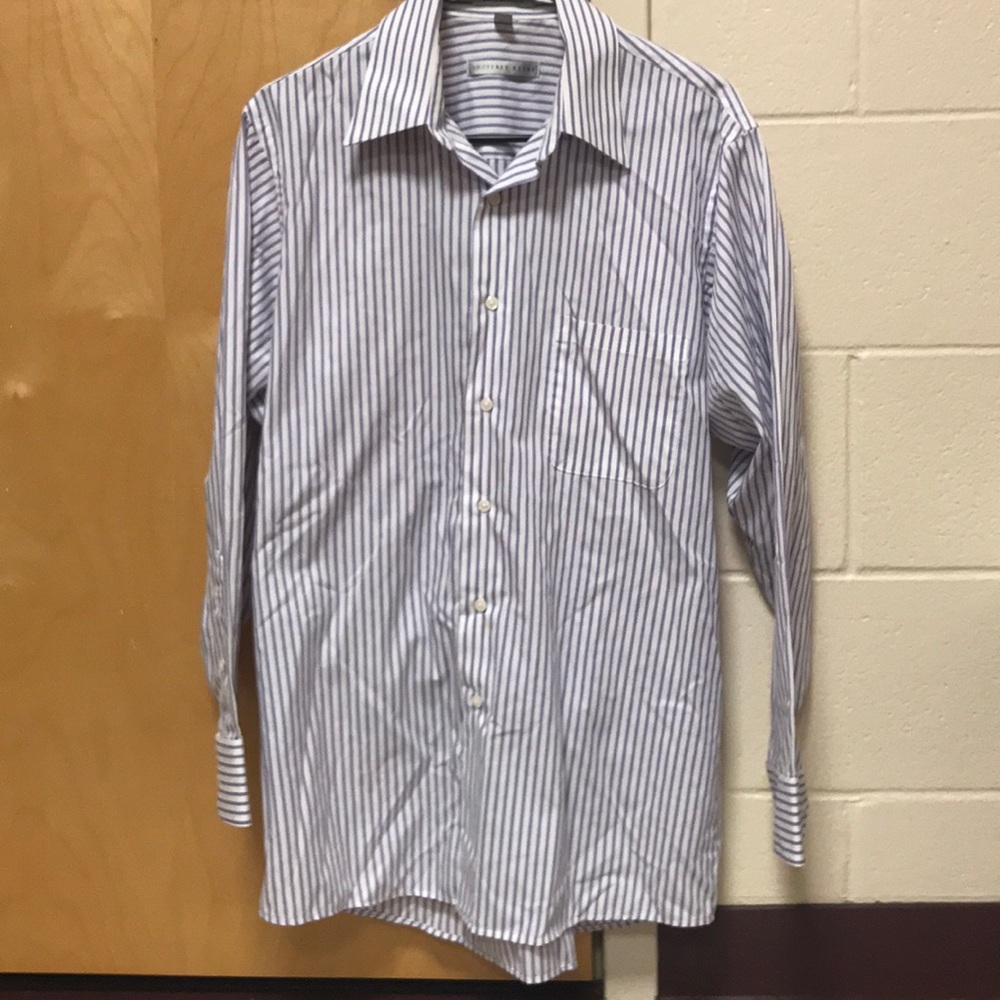 Geoffrey Beene striped dress shirt